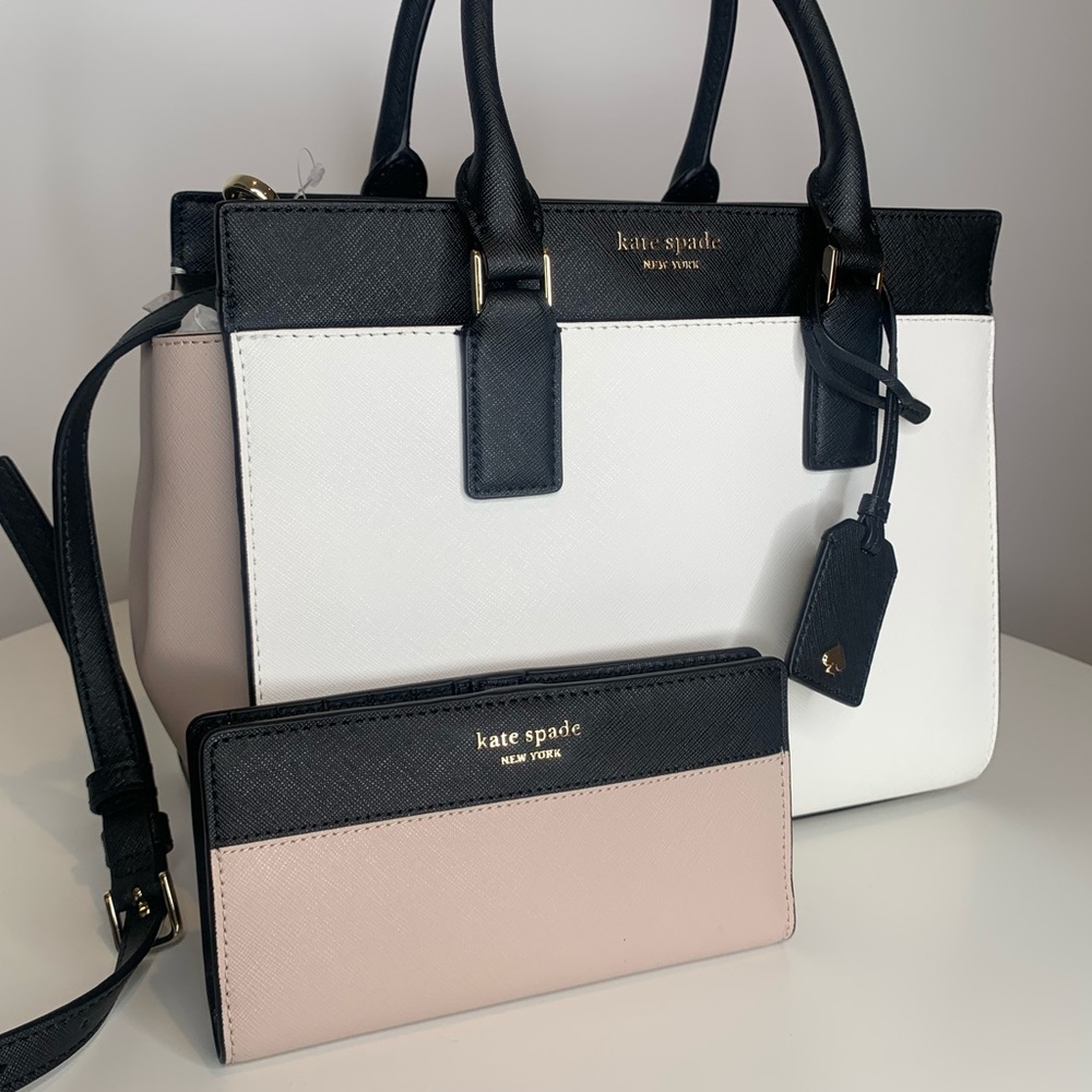 π«SALEπ«KATE SPADE Cameron MD Satchel / Wallet Set - Picture 9 of 15